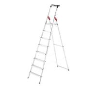 Hailo Hailo L60 StandardLine, escabeau de sécurité en aluminium, 8 marches Quantité:1