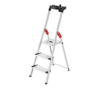 Hailo Hailo L80 ComfortLine, escabeau de sécurité en aluminium, 3 marches Quantité:1