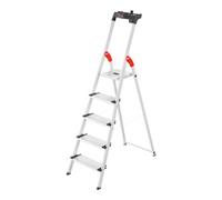 Hailo Échelle de sécurité en alu L80 ComfortLine 5 marches