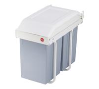 Hailo Hailo Multi-Box duo L, poubelle encastrable, 2x14 ltr Quantité:1