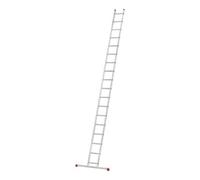 Hailo Hailo S60 ProfiStep uno, échelle d'appui en aluminium, 18nombre de barreaux Quantité:1