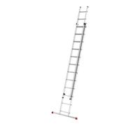 Hailo Hailo S80 ProfiStep duo, échelle coulissante en aluminium en 2 parties, 2x12 barreaux Quantité:1