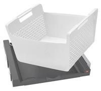 Hailo Laundry Area Tablette universelle 3272002 avec panier à linge blanc 16pcs