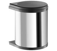 Hailo Mono Poubelles De Cuisine 12 L Poubelle De Salle De Bain En Acier Inoxydable Peut Pivoter Automatique