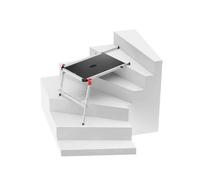 Hailo - Plateforme de travail pour escalier en aluminium Hailo TP2 Pro - Gris