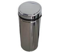 Hailo Poubelle Auto 42L ouverture automatique - Inox