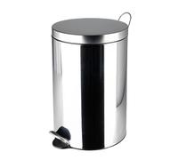 Hailo Poubelle de cuisine à pédale SELEKTA 20 L Chromée