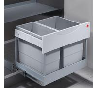 Hailo Raumspar Tandem S plus 3644801 poubelle 30 L 18+12 L 60 cm