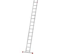 Hailo Hailo S60 ProfiStep uno, échelle d'appui en aluminium, 15nombre de barreaux Quantité:1