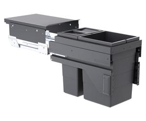 Hailo système déchets Cargo 300 Slide 25 L meuble 30 cm