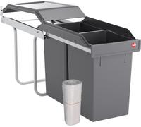 Hailo Tandem 3650101 - Système de tri des déchets à deux compartiments pour meuble bas 30 cm