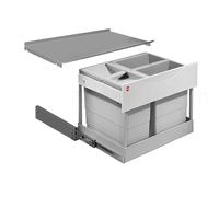 Hailo Tandem Swing TR 60,3/29 M 3644831 Poubelle, séparation 36,7 x 55,6 x 36,4 cm en Plastique/Signal