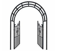 Hailong Ming Structure Jardin en métal pour rosiers - idéale pour l'extérieur - pour pergola, 1,8 m de Large, 90 cm de Haut
