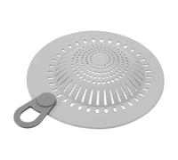 Hair Drain Catcher - Silicone Bathtub Stopper | 5.83x1.1 inches Silicone Shower Drain Cover, Sink Drain Protector, Kitchen Sink Hair Stopper for Balcony Hotel, Bathroom Filter and Accessories