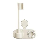 Hair Dryer Holder - 11 x 5,9 x 2,75 pouces Wall Mounted Space Saving Non-Slip Suction Cup Storage Rack, Bathroom Hair Dryer Organizer For Home Apartment Hotel Dorm Shower Toilet Use