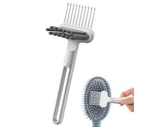 Hairbrush Cleaner,2-in-1 Hair Brush Cleaner Remover Tool, 17x5.4x3cm - Non-Slip Beauty Accessories For Dust Dirts Salon Women Man Family Vanity Bathrooms Makeup Bedrooms Barber
