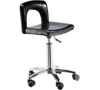 Hairway Tabouret de Coiffeur roulant "Flash" noir