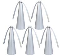 Haishell Lot de 5 ventilateurs anti-mouches pour tables et insectes - Ventilateur portable pour extérieur et intérieur - Gardez les mouches/insectes loin de votre nourriture et de votre famille