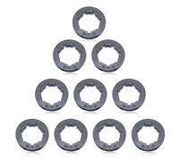 Haishine 10pcs / lot 3/8" 7T 22mm Pignon de Jante D'entraînement par chaîne pour Husqvarna 266 268 272 280 285 288 355 362 365 371 372XP 380 385XP Tronçonneuse
