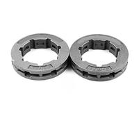 HAISHINE 2Pcs / lot 3/8 "7T pignon de Jante d'embrayage pour Husqvarna 61 66 266 268 272 362 365 371 372 385 Repalce 68210 scie à chaîne