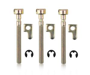 Haishine 3 Pcs/lot Tendeur de chaîne du vis de réglage Remplacement pour McCulloch 335 338 435 436 438 440 441 442 444 & partenaire 350 351& Poulan 295 2775 2990 4620 tronçonneuse