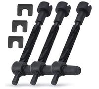 Haishine 3Pcs Tendeur de Chaîne Vis de Réglage pour Husqvarna 61 66 266 268 272 281 288 162 181 281XP Compatible avec Jonsered 625 2077 Tronçonneuse Pieces Detachees Remplacer 501537101