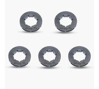 Haishine 5Pcs Pignon Rim 3/8 "Pas 7 Dent 19mm pour Stihl MS360 MS310 Husqvarna 154 254 50 51 55 Tronçonneuse # 18720 Pièces De Rechange