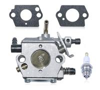 Haishine Carburateur Kit pour Stihl 024 026 MS260 240 024AV 024S Walbro WT-194 Carb HU HS -136A, Tondeuse avec Bougie d'Allumage