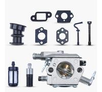 Haishine carburateur Ligne de filtre à carburant de tuyau de durite d'admission pour Stihl 021 023 025 MS210 MS230 MS250 Tronçonneuse Remplacer pour Walbro WT286