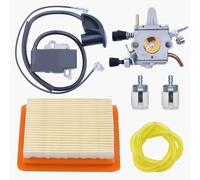 HAISHINE Kit de canalisation de Carburant pour Filtre à air de Bobine d'allumage de carburateur pour STIHL FS350 FS300 FS250 TS200 FS202 FS020 FS200 FS120 Tondeuse à Cordes