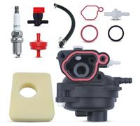 Haishine Kit de Carburateur Compatible avec Brigg Stratton 799583 591160 593261 591110 Pièces et Accessoires Moteur Remplacement du Carburateur Filtre à Air