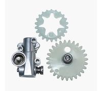 Haishine Pompe à Huile Engrenage à vis sans Fin sur la Roue Droite pour STIHL MS380 MS381 038 038AV 038 Super Magnum MS 380 381 Pièces de tronçonneuse