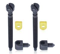 Haishine Tendeurs de Chaîne 2pcs Vis de Réglage Tronçonneuse pour Husqvarna 42 44 50 51 55 Rancher 234 238 242 246 133 444 Pièces de Rechange de Tronçonneuse 501537101, 501 54 63 01