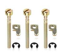 HAISHINE Vis Tendeur de Réglage Chaîne 3 Pcs Kit pour Husqvarna 137 36 41 | Kit Tendeur Chaîne with 3 Vis de Réglage avec Goupille de Réglage et Clip - Remplace 530016110 - pour 41 141 142 235 240