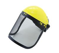 HAISHINE Visière de Visage, Face Shield de Protection Écran Facial de Sécurité avec Visière en Maille pour Tondeuse d'Herbe de Jardin Sécateur à Perche Tronçonneuse
