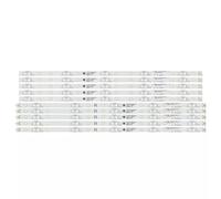 HAJMGUMC Bande de rétroéclairage LED, 10 lampes adaptées à Fit For PHILIPS TV 55 pouces, 55pus7304 55pus6704 55PUS7394 55PUS7504 LB-GM3030-GJ0D22555X10AN22-R-1-HLT