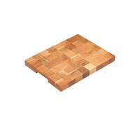 vidaXL Hakblok 40x30x3,8 cm massief acaciahout286571 Brun G