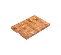 vidaXL Planche à découper 50 x 34 x 3,8 cm Bois d'acacia massif