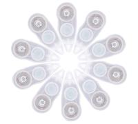 HAKIDZEL 10 Pièces Ruban Correcteur à Rouleau Blanc en Plastique, Surface Réinscriptible sans Séchage, pour École et Bureau, Présent Rentrée Pratique pour Étudiants et Officiers