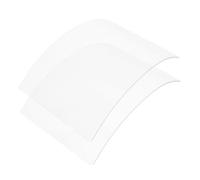 HAKIDZEL 2 Pièces Écran de Capot de Sablage en Verre, 3mm | Travaux Extérieurs et Découpe, Résistance aux Rayures, Protection Complète, pour Ouvriers
