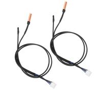 HAKIDZEL 2pièces Sonde de Température Époxy Étanche pour Climatiseur Compatible Capteur Ohm Ntc Hautement Sensible pour Contrôle Précis Température