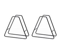 HAKIDZEL 2pièces Support de Rangement Fer pour Dessous de Multifonction Porte-gobelet Stable et Design Simple Organiseur Pratique pour Cuisine et Maison