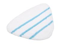 HAKIDZEL 4pcs Lingettes de Nettoyage Triangle en Fibre Réutilisables et Ultra-résistantes pour Balai Vapeur, Accessoires pour Nettoyage Profond des Sols