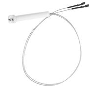 HAKIDZEL Allumeur en Céramique à Double Aiguille 2,8mm Fil | Céramique et ABS, Haute Résistance Thermique, Blanc, pour Four et Plaque Gaz, la Cuisine Maison ou Pro