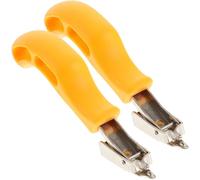 HAKIDZEL Arrache-agrafes en Acier au Carbone 2pcs Design Ergonomique pour Retirer Agrafes, pour Meubles et Sols en Tapisserie