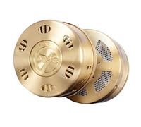 HAKIDZEL Boîte de Moxibustion en Cuivre Or Légère Couvercle, Effet Apaisant Doux, Porte-moxa Portable pour Adultes et Personnes Âgées