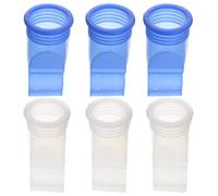 HAKIDZEL Dispositif Anti-refoulement Noyau de Drainage Joint étanche 6 pièces Bleu TPR pour drains de Salle de Bain et Cuisine
