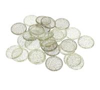 HAKIDZEL Disques de Remplacement en Plastique pour Classeur, 30 Pièces 35mm, Trou Arrondi, Faciles à Utiliser, Accessoires pour Organisation à Domicile et au Travail