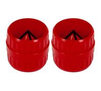 HAKIDZEL Ébavureur pour Tubes en Cuivre Intérieur et Extérieur, Outil à Chanfreiner Métallique 2 Pièces, pour Plomberie et Travaux Professionnels