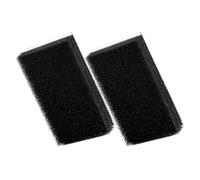 HAKIDZEL Éliminateur de Poils d'animaux 2 Pièces, Éponge Noire en Nylon et PS, pour Vêtements et Tapis, Accessoire Polyvalent et Facile à Utiliser